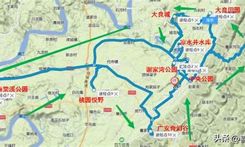 去广安的路线-广安到凤凰旅游路线