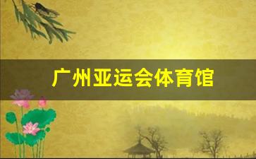 广州亚运会体育馆-广州亚运会体育馆当时图片