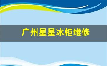 广州星星冰柜专卖店-广州星星冰柜维修