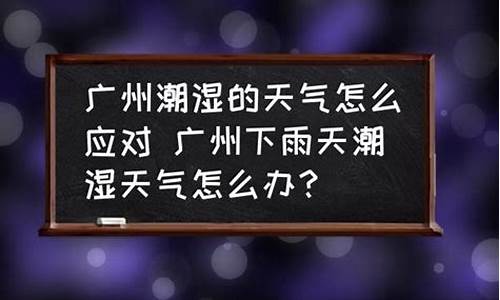 广州潮湿天气要多久_广州的潮湿天气