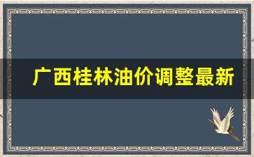 广西桂林油价调整最新消息新闻-桂林的油价