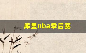 库里nba季后赛-nba季后赛库里复出
