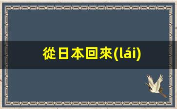 從日本回來(lái)的要怎么簽證(從日本徹底回國(guó)需要做什么)
