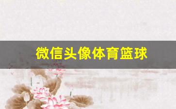 微信头像,篮球-微信头像体育篮球