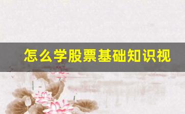 怎么学股票基础知识视频(学股票视频教程大全视频)_https://www.erdeww.com_期货_第1张