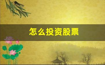 怎么投资股票(怎么投资股票最简单方法)_https://www.luoxuangg888.com_上交所_第1张