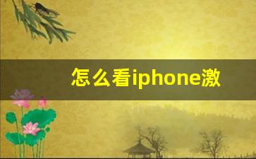 怎么看iphone激活日期查询(怎么看iphone激活时间)_https://www.hhem8.com_深交所_第1张