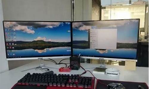 怎么装双屏幕电脑系统,如何组装双屏电脑