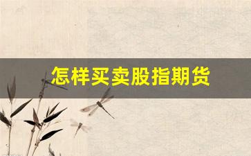 怎样买卖股指期货(股指期货怎么买入和卖出)_https://www.jumanxin.com_北交所_第1张