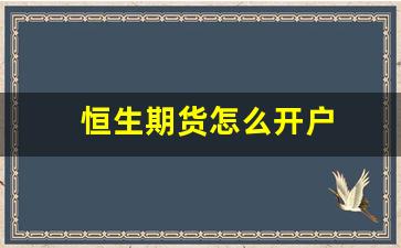 恒生期货怎么开户(恒生股指期货怎么开户)_https://www.dcjwmf.com_上期所_第1张