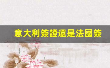意大利簽證還是法國簽證(意大利簽證還是法國簽證好)
