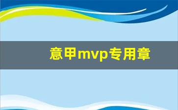 意甲mvp专用章-2021赛季意甲mvp