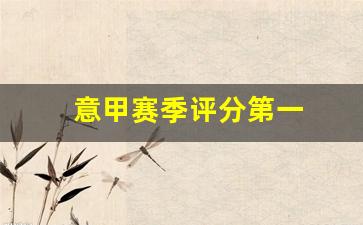 意甲赛季评分第一的球队-意甲赛季评分第一