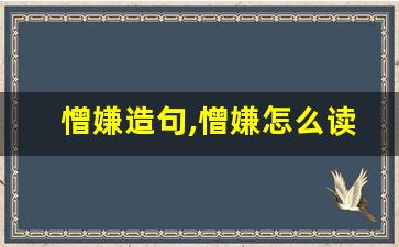憎嫌造句,憎嫌怎么读,憎嫌的意思,憎嫌的组词-第1张图片-我的生活随想