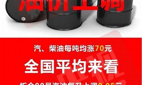 成品油价格上调 兰州92号汽油每升涨至7