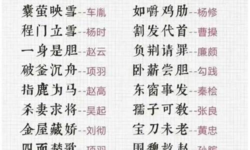 成语典故大全敝履-敝什么成语大全四个字