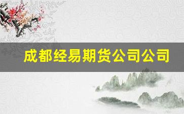 成都经易期货公司公司(成都期货市场)_https://www.fzdzcxj.com_上交所_第1张