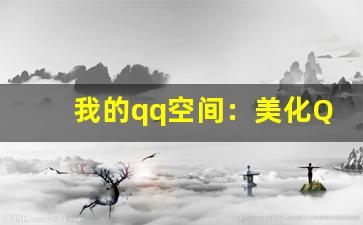 我的qq空间：美化QQ空间，打造个性主页(qq资料美化)-第1张图片-我的生活随想