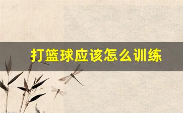 打篮球怎么训练体能-打篮球应该怎么训练