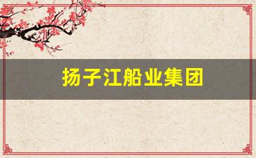 扬子江船业集团(扬子江船业集团股票)_https://www.rzcpcj.com_直通车_第1张
