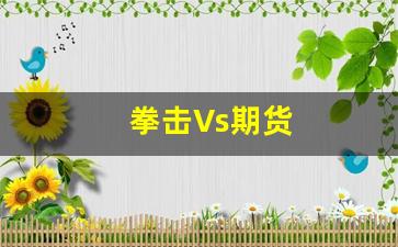拳击Vs期货(拳击vs是什么意思)_https://www.xzdzcjn.com_北交所_第1张