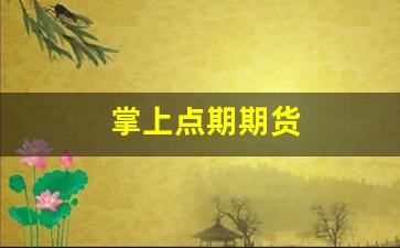 掌上点期期货(国泰君安期货怎么样)_https://www.gfdzclz.com_上交所_第1张