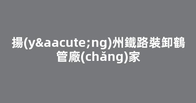 揚(yáng)州鐵路裝卸鶴管廠(chǎng)家(油庫(kù)鐵路裝卸區(qū)鶴管)(1)