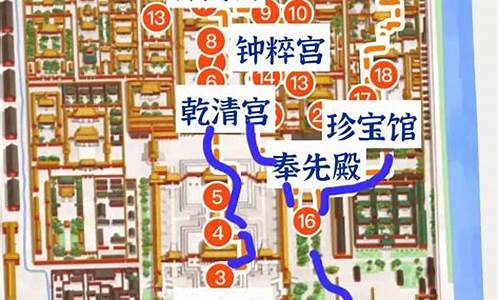 故宫旅游攻略路线图200字_故宫旅游攻略路线图200字怎么写