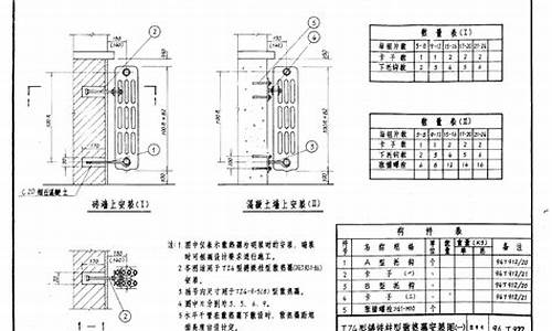 散热器安装示意图-散热器安装规范和标准最