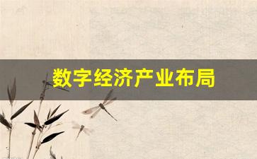 数字经济产业布局(数字经济产业布局特点)_https://www.wanyuyiyao.com_创业板_第1张