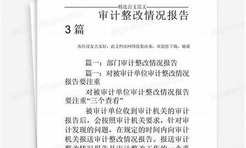 整改情况报告_整改情况报告格式范文