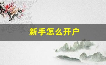 新手怎么开户(新手怎么开户别人)_https://www.erdeww.com_期货_第1张