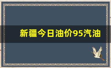 新疆今日油价95汽油价格是多少钱-新疆今