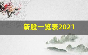 新股一览表2021(新股一览表2024)_https://www.shshucaipeisong.com_深交所_第1张