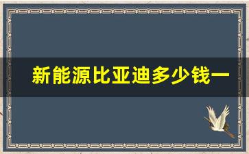 新能源比亚迪多少钱一辆(新能源比亚迪海豹怎么样)_https://www.huakunhengjia.com_期货资讯_第1张