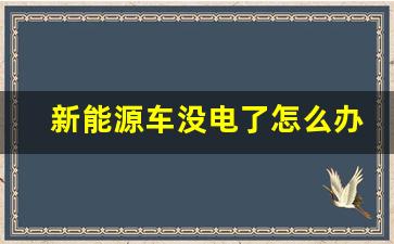 新能源车没电了怎么办在路上(新能源车没电了怎么办在路上充电)_https://www.qldgs.com_内盘期货_第1张
