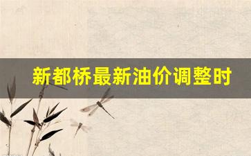 新都桥最新油价调整时间-新都桥加油
