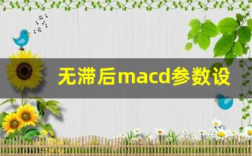 无滞后macd参数设置(10)_https://www.jianghaiboli.com_原油期货_第1张