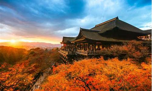 日本著名旅游景点清水寺位于-日本清水寺建筑