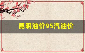 昆明油价95汽油价-昆明油价95汽油价格查询