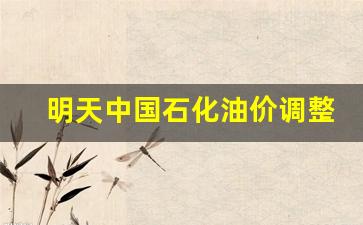 明天石化油价涨吗?-明天中国石化油价调整吗