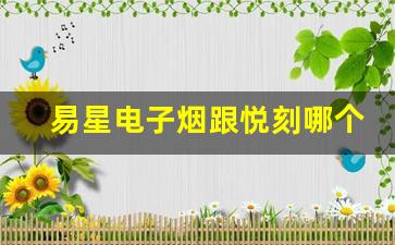易星电子烟跟悦刻哪个好