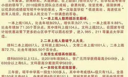 昭平中学高考成绩,昭平中学高考成绩2021