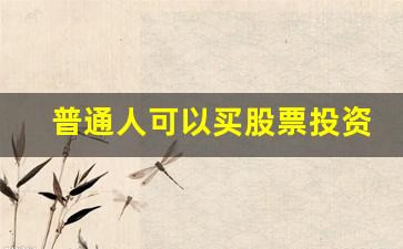 普通人可以买股票投资吗(普通人怎么加杠杆买股票投资)_https://www.brunchezvous.com_自由行_第1张