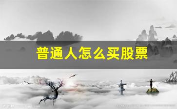 普通人怎么买股票(普通人怎么买股票比较好)_https://www.luoxuangg888.com_上交所_第1张