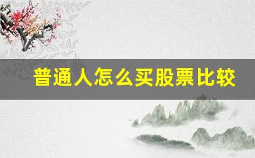 普通人怎么买股票比较好(个人怎么样买股票)_https://www.dcjwmf.com_上期所_第1张