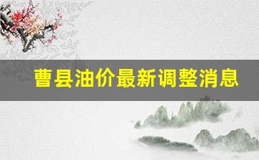 曹县油价92汽油价格-曹县油价最新调整消息
