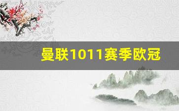 曼联1011赛季球衣欧冠-曼联1011赛季欧冠