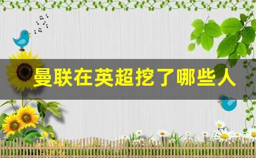 英超曼联队员名单-曼联在英超挖了哪些人