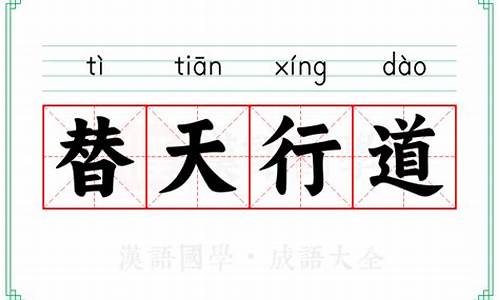 替天行道的下一句是什么-替天行道的意思是啥